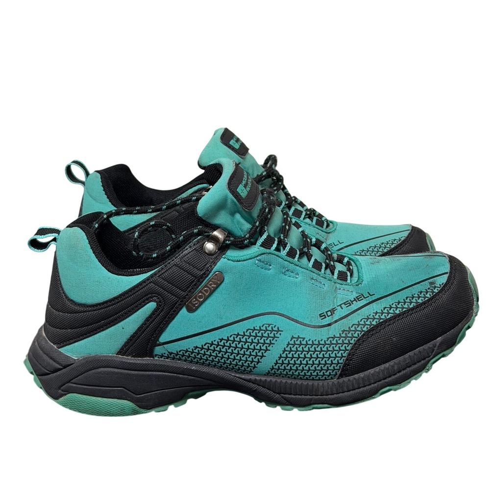Mountain Warehouse Hiking Shoes Women Softshell Teal IsoDry MWF34771 Waterproof